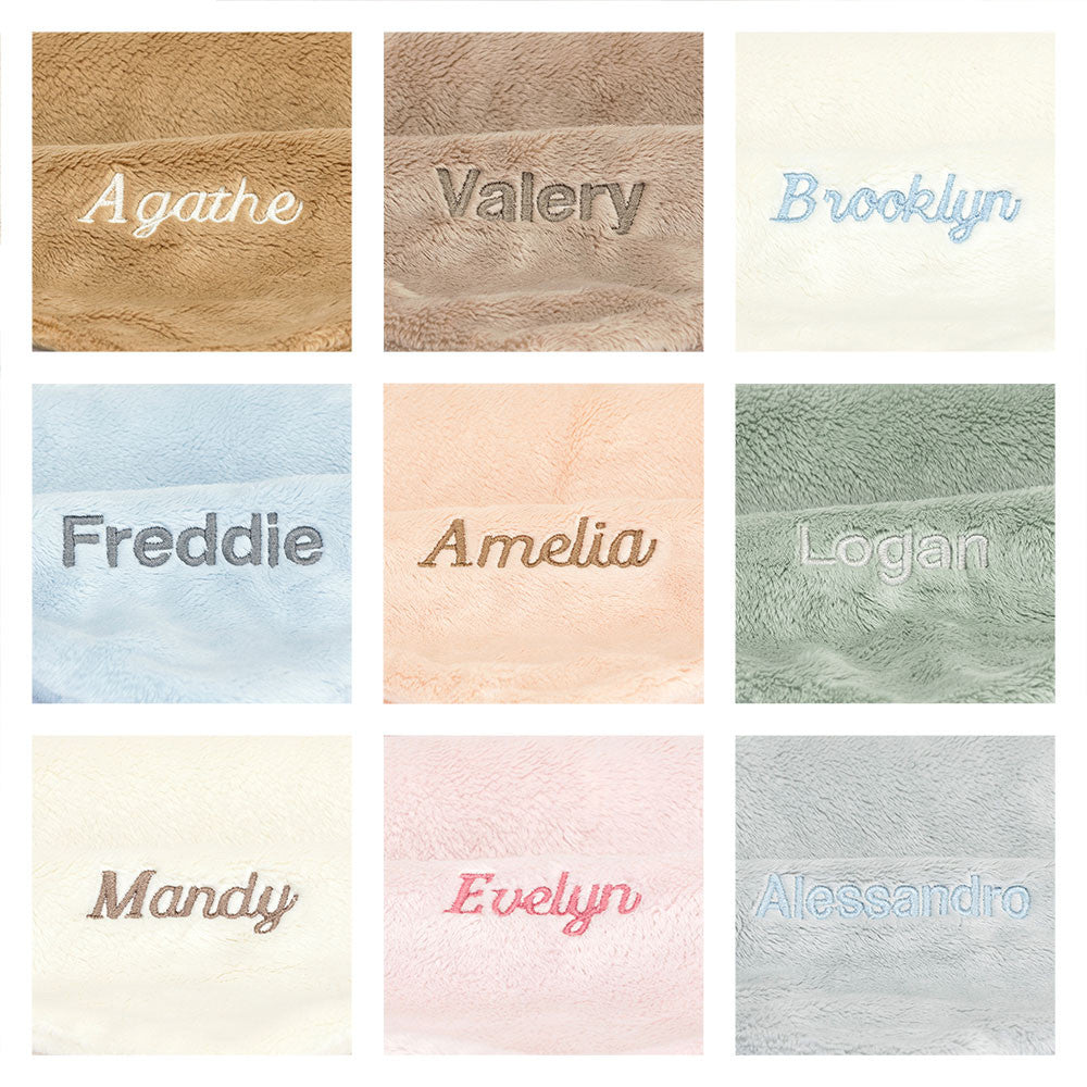 Personalized Smudge Elephant Soother